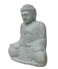 Artikelbild 2 des Artikels “Sitting Buddha, Japanese, Model A, 80 cm height, natural stone (Basanite), stonemasonry. Natural, Grey “